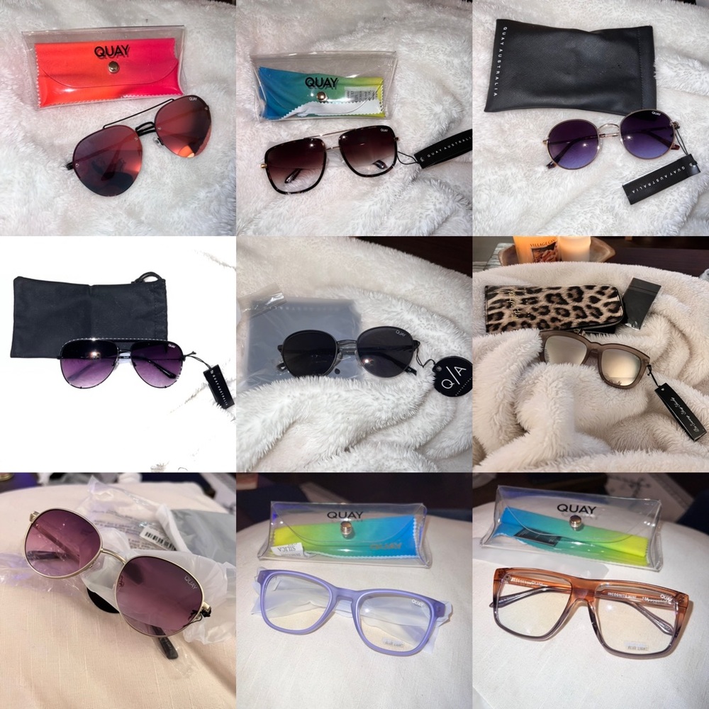 Quay Sunglasses Bundle ( 9 total)